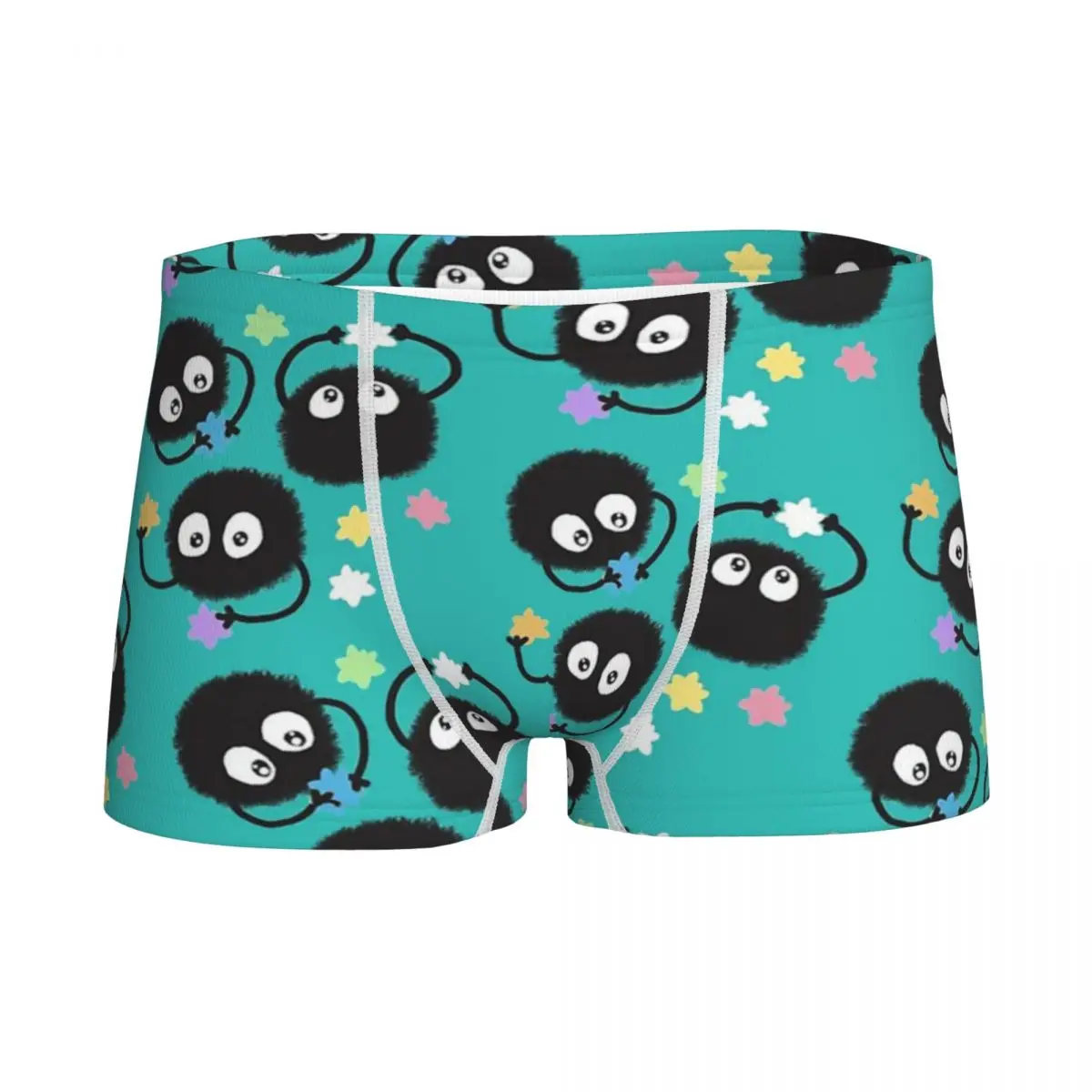 

Men Boys Underwear Soot Sprites Young Shorts Boxers Ghibli Totoro Teenage Cotton Underpants