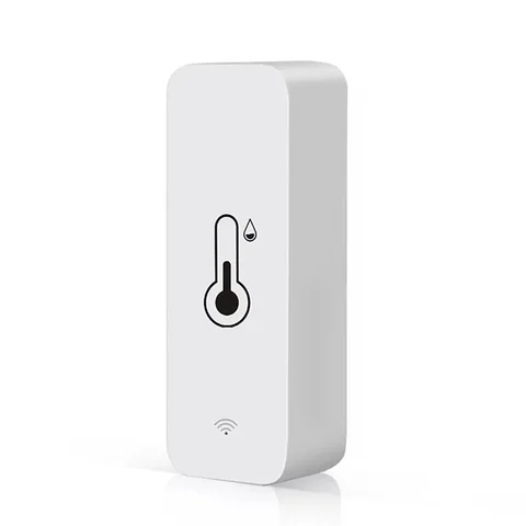 Датчик температуры и влажности Tuya Wi-Fi, умный пульт управления для умного дома, работает с Alexa Google Assistant