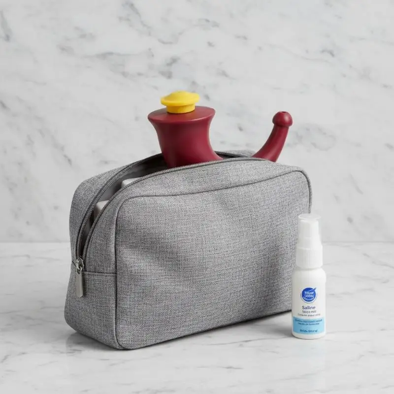 Фото Набор для промывания носа Neti Pot Yoga Clean: инструмент для гигиены и ухода за носовыми пазухами для взрослых №3