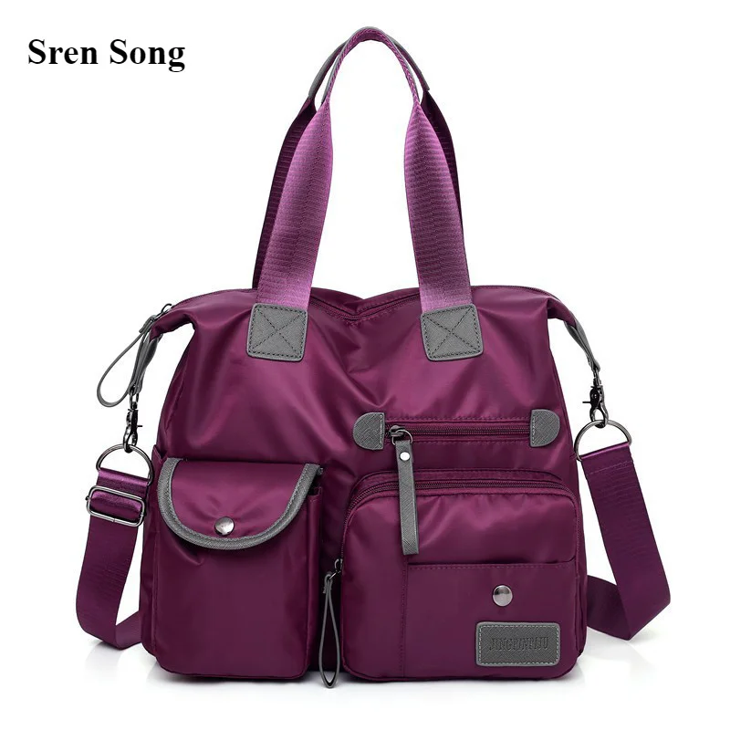 

High Quality Nylon Women Messenger Designer Bags Casual Large Capacity Ladies Handbag Female 2023 Shoulder Bags Waterproof