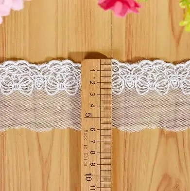 1 Флейта: 5 8 см сетка с бантом кружевные модные кружева вышивкой аксессуары для