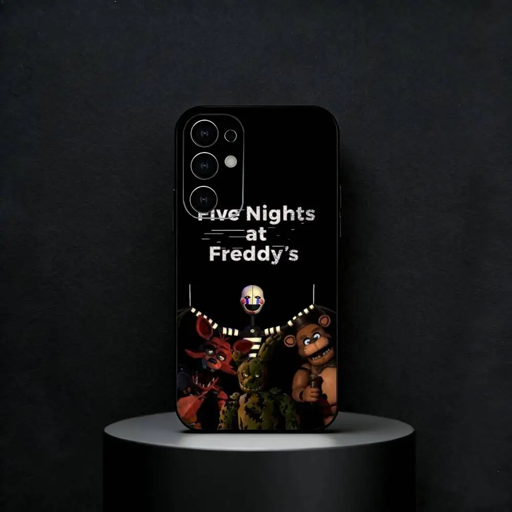 Чехол для телефона F-Five Nights at Freddy's (FNaF) для Samsung S25, S24, S21, S22, S23, S30, Ultra, S20, Plus, FE, Note, 5G, черный (art.: 3920d9fca0b97) - 3920d9fca0b97