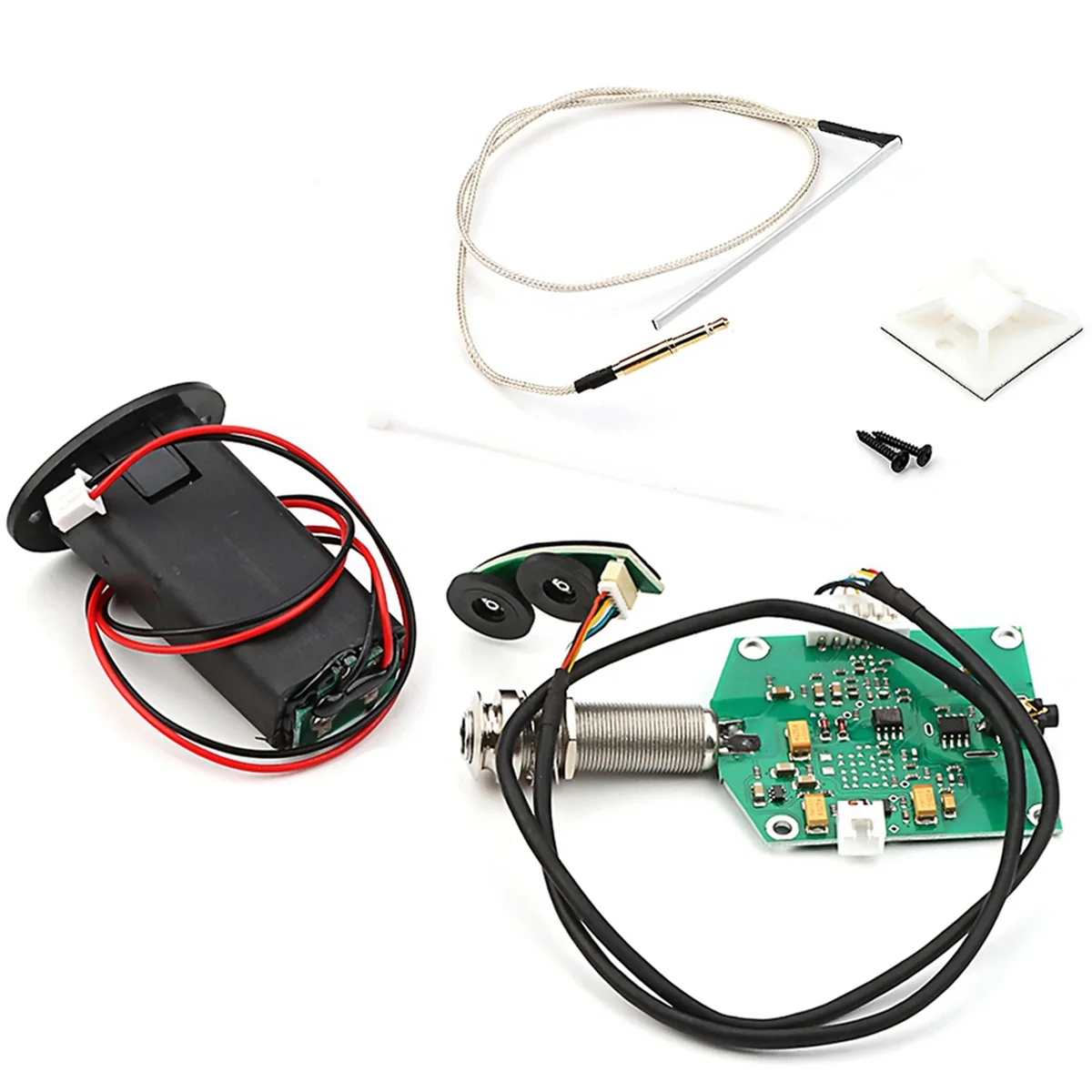 Эквалайзер для гитары звукосниматель пьезо Встроенная система предварительного