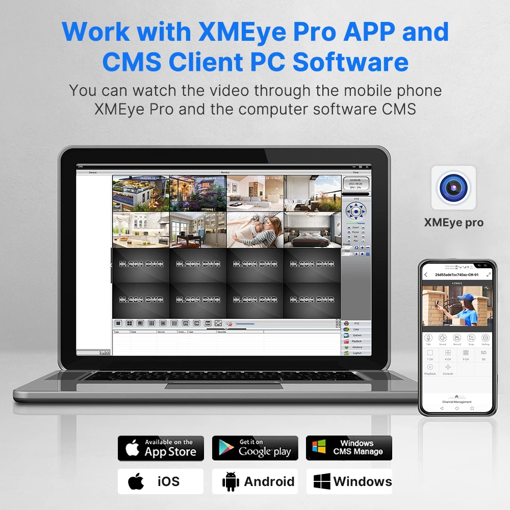 Hiseeu 2MP 1080P AHD камера наружная Водонепроницаемая ночного видения Пуля CCTV