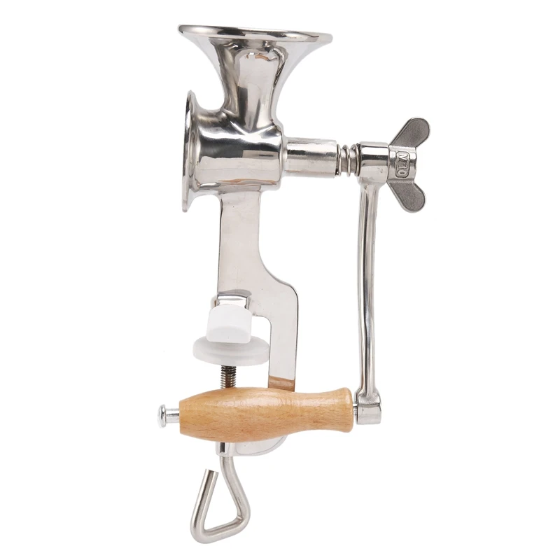 

Practical Full Stainless Steel Classical Kitchen Tool Manual Poppy Mill Grain Seeds Mill Hand Operated Nut Grinder And Spice Gri