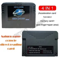 Новая Оригинальная SD-карта SEGA SATURN «Все в одном», псевдокай игры, видео, используемое с функцией прямого чтения 4M ускорителя, память 8 Мб