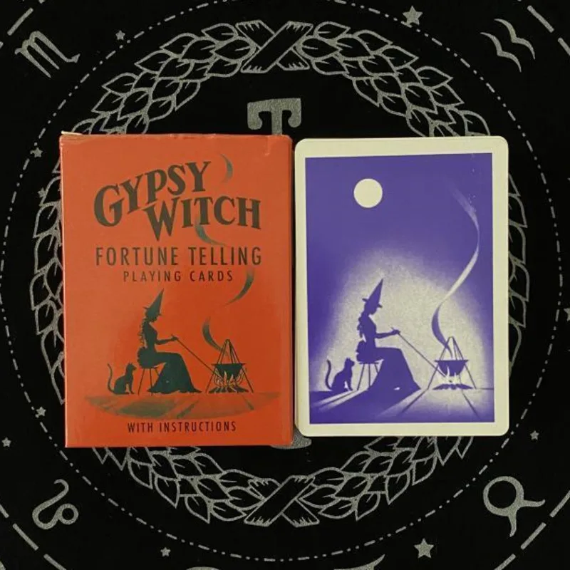 

Tarot Deck Oracles Cards Affectional Divination Fate Game for Women Girls Cards for Divination Personal Use Board Games Play