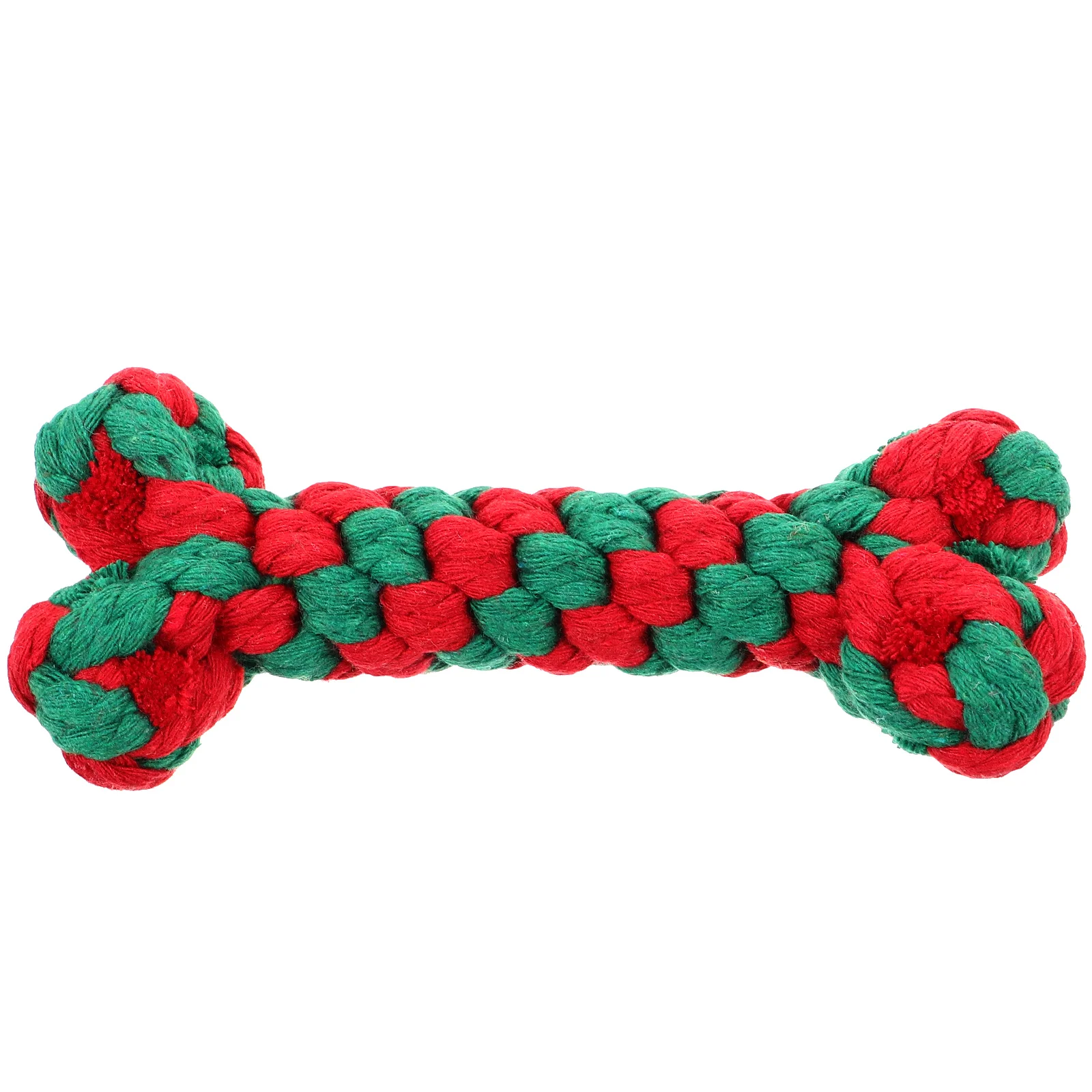 

Pet Bone Toy Dog Chew Rope Molar Teeth Plaything Xmas Gifts Cotton Bite Grinding Puppy Playtime Toys Puppies