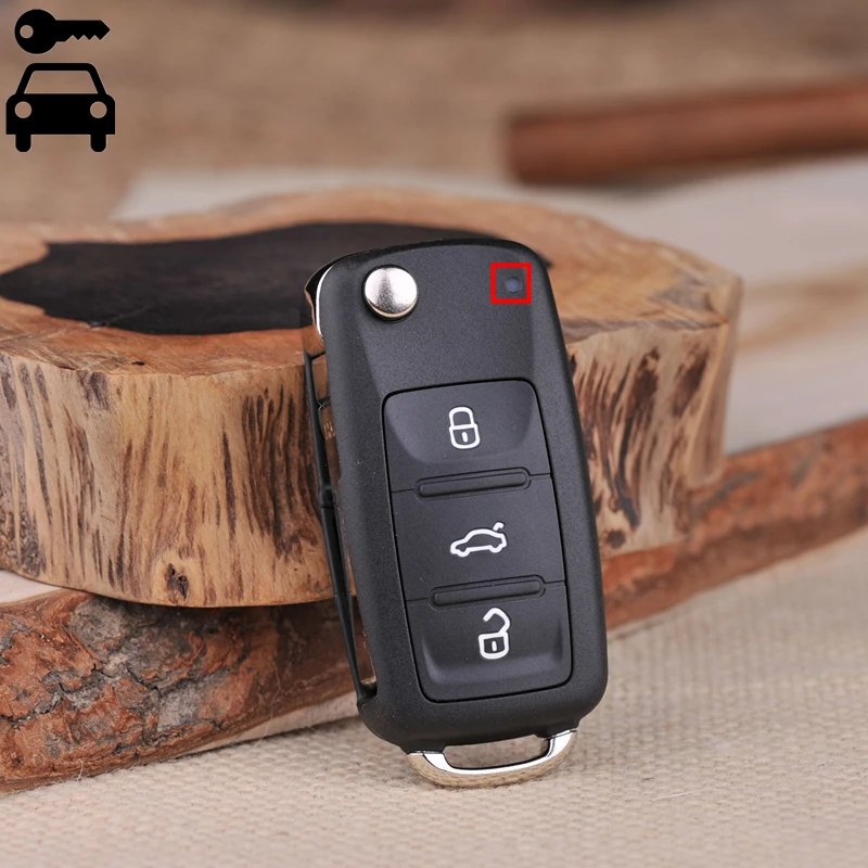 3 кнопки дистанционного ключа автомобиля 434 МГц с ID48 чип для SKODA Rapid Roomster Superb Citigo