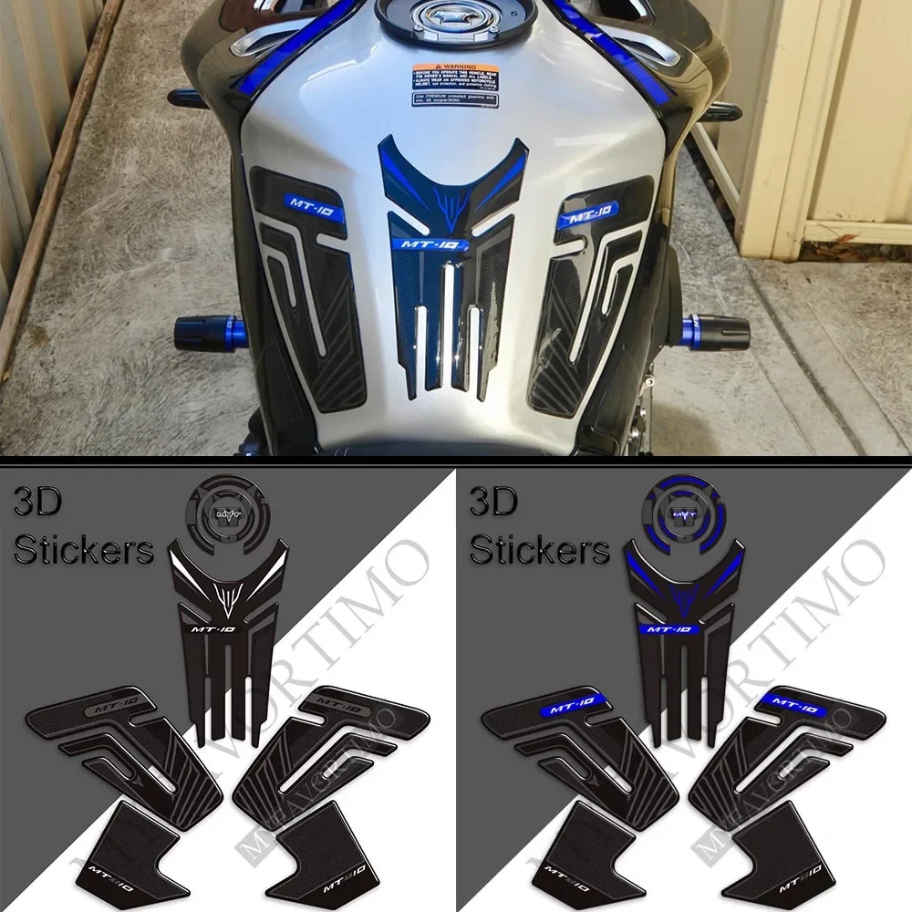 Для Yamaha MT10 FZ10 FZ MT-10 SP мотоциклетные накладки на бак ручки для газа мазута защита
