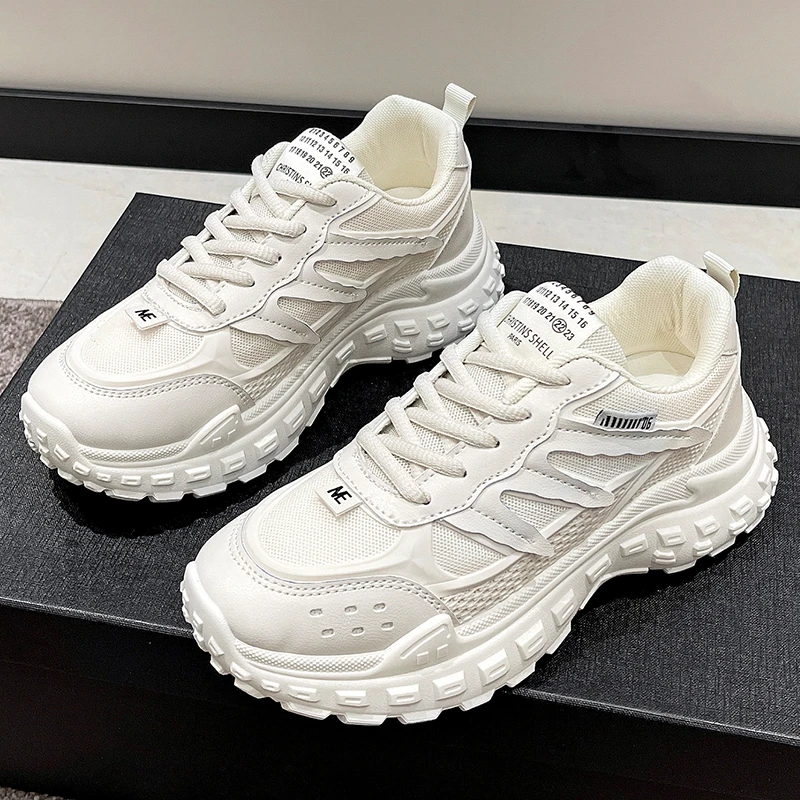 

Women Sneakers 2022New Autumn Casual Sports Comfortable Breathable White Flats Female Platform Vulcanized ShoesZapatos De Mujer