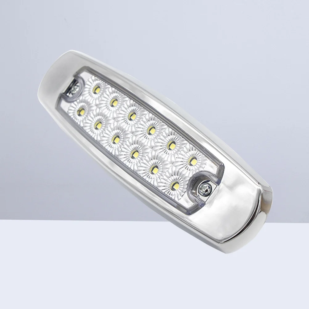 

1 Pair Practical 12 LEDs Turn Side Marker Indicator Lamps Lights for Caravan Lorry