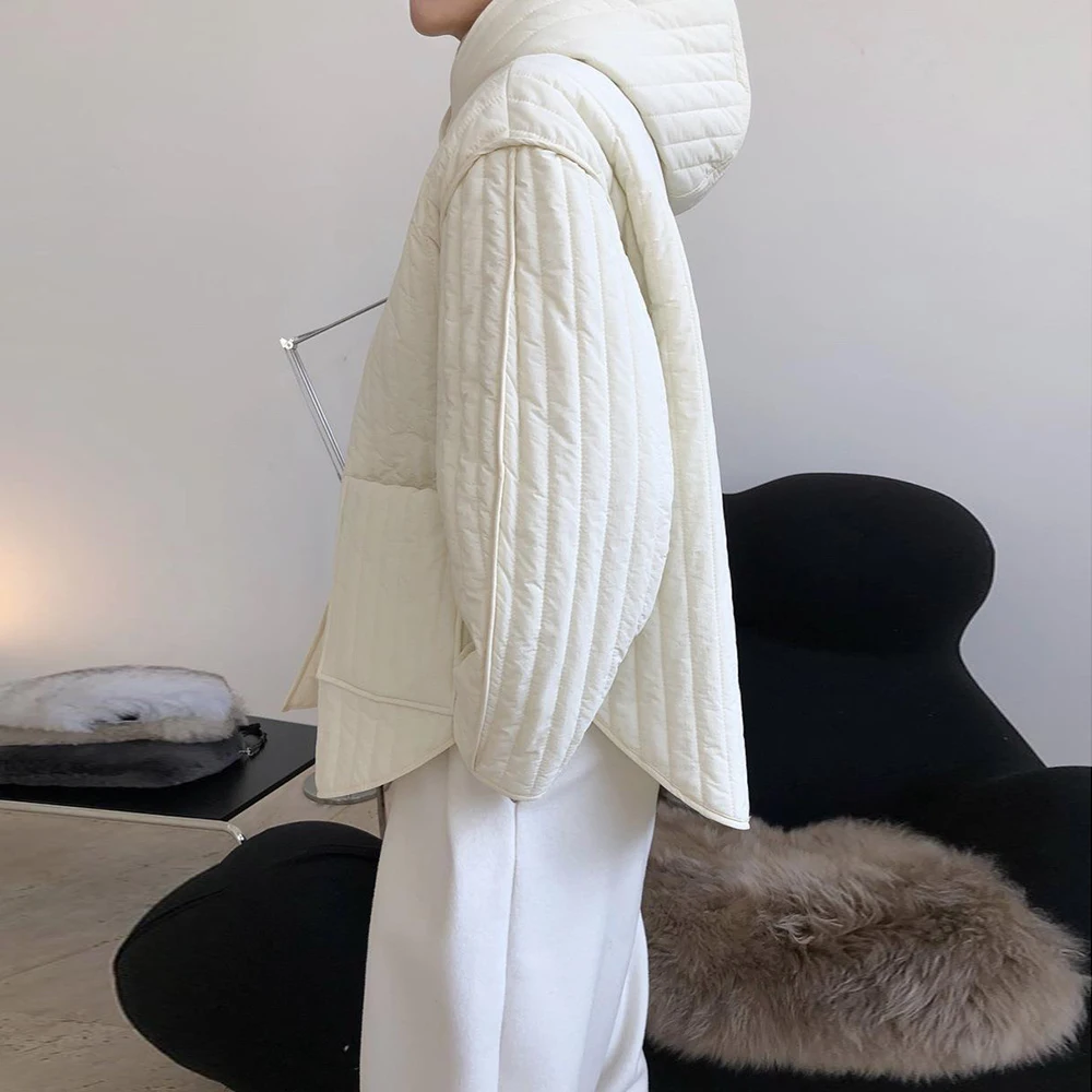 Women's Cotton Padded Coat Parkas Down Winter Jacket Long Warm Coats Puffer Outerwear Jackets 2022 Spring Autumn Winter