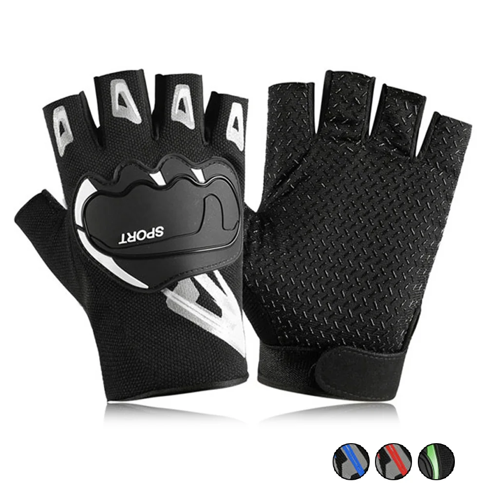

Men's Fingerless Cycling Gloves Anti-slip Half Finger Bicycle Riding Gloves for Hiking/Fitness/Outdoor/Fishing/Workout RG10