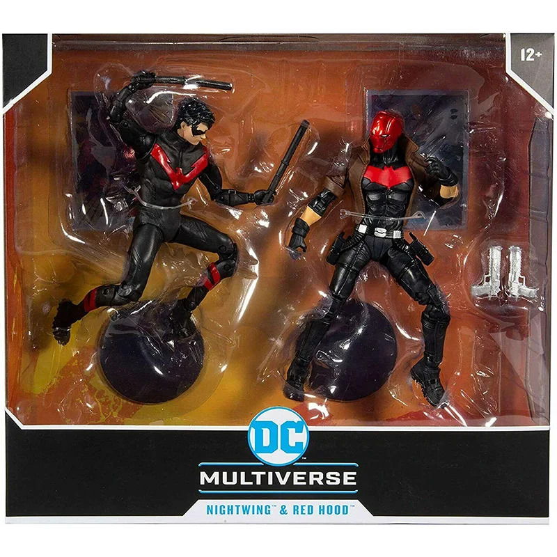 

Original Mcfarlane DC Nightwing Red Hood Anime Action Figur Toy for Child Halloween Gift