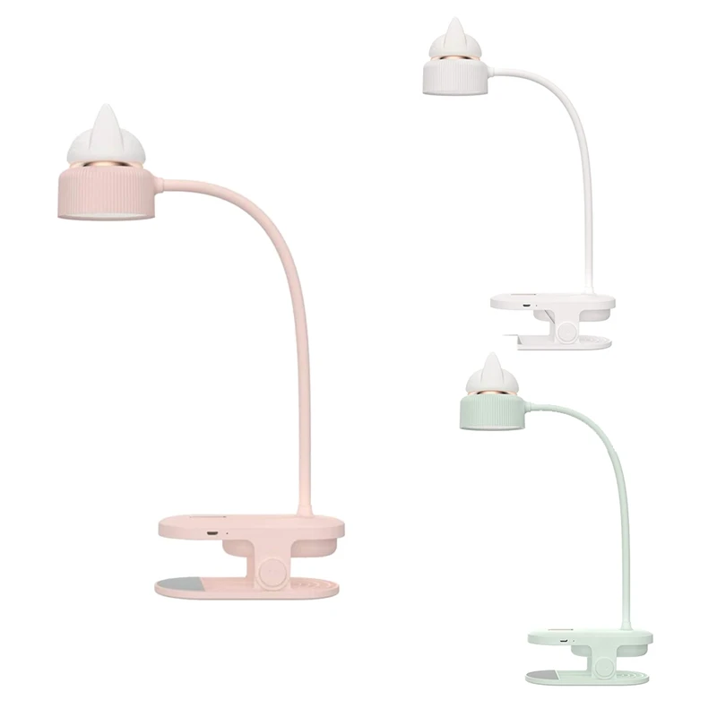 

Cute Cat Kids Night Light,Clamp Light,USB Rechargeable Light,For Reading In Bed,Gifts For Readers Book Lovers