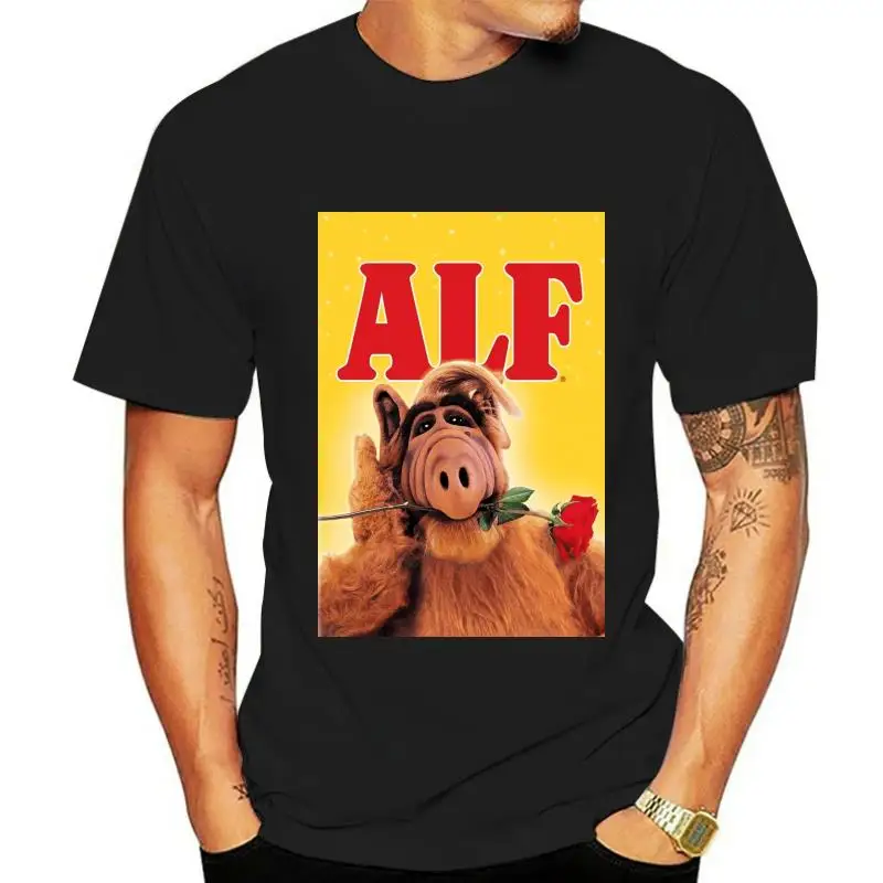 

T-Shirt Telefilm Alf White the Happiness Is Have My T-Shirt New