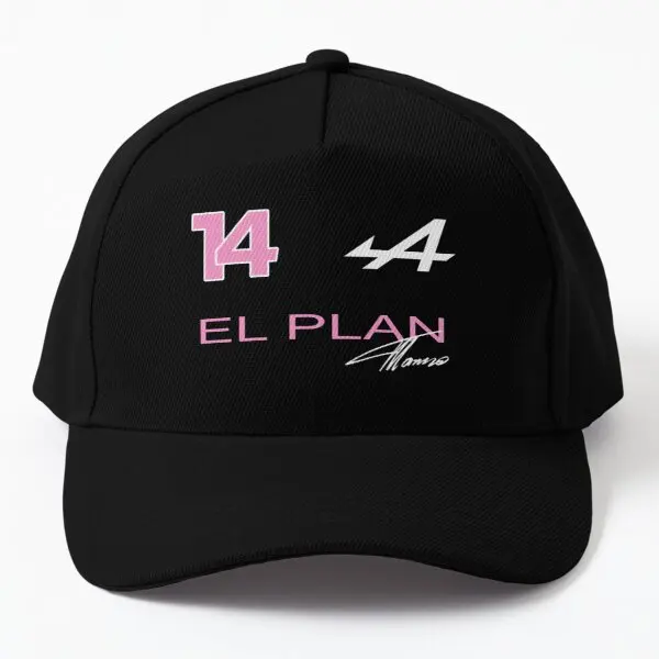 

Fernando Alonso El Plan Alpine 2022 Baseball Cap Hat Sun Spring Casual Czapka Outdoor Sport Women Summer Black Fish Bonnet