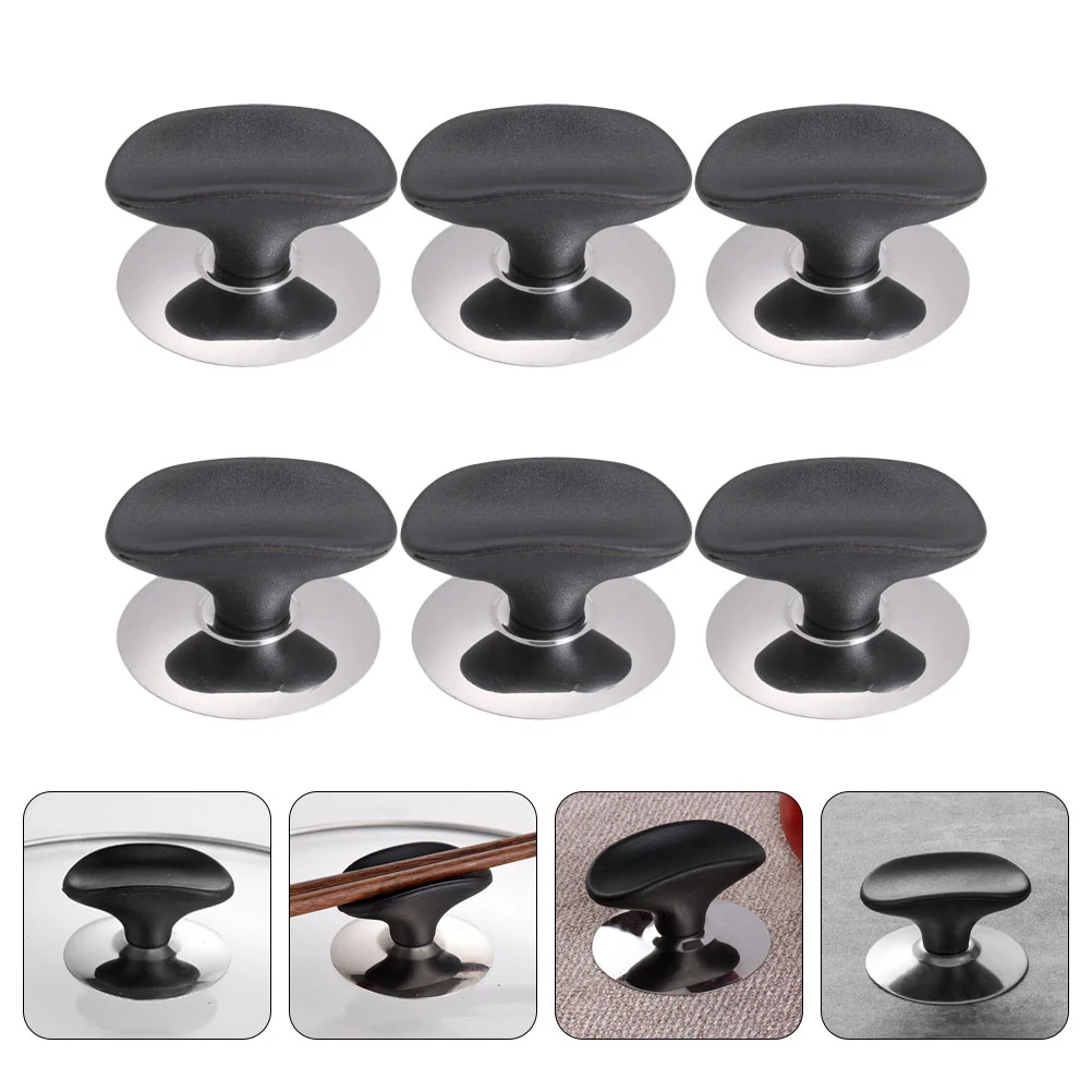 

Lid Pot Knob Replacement Pan Handle Cover Cookware Knobs Cap Handles Kettle Grip Saucepan Rest Spoon Holding Universal Crockhand