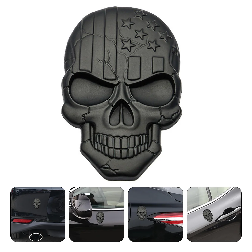 

Wall Hanging Car Sticker Accesorios De Motocicleta American Flag Vinyl Decal Zinc Alloy