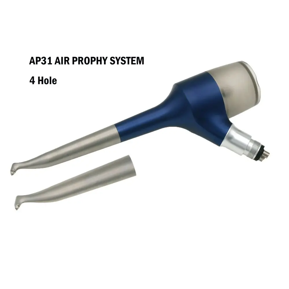 Dental AIR-FLOW Teeth Hygiene Polishing Polisher Jet Prophy Handpiece 4 Holes