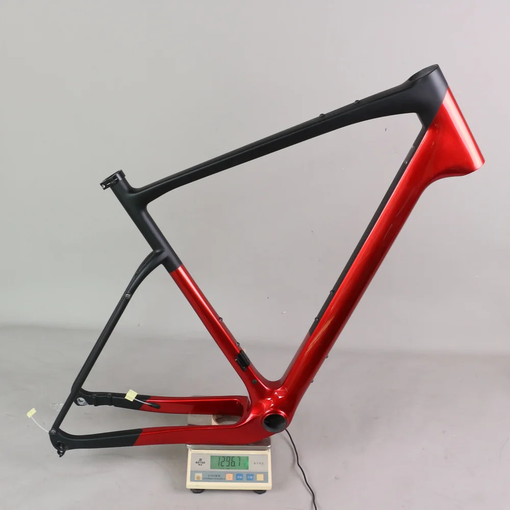 Полный скрытый трос дисковый тормоз гравийная рама велосипеда GR044 металлическая