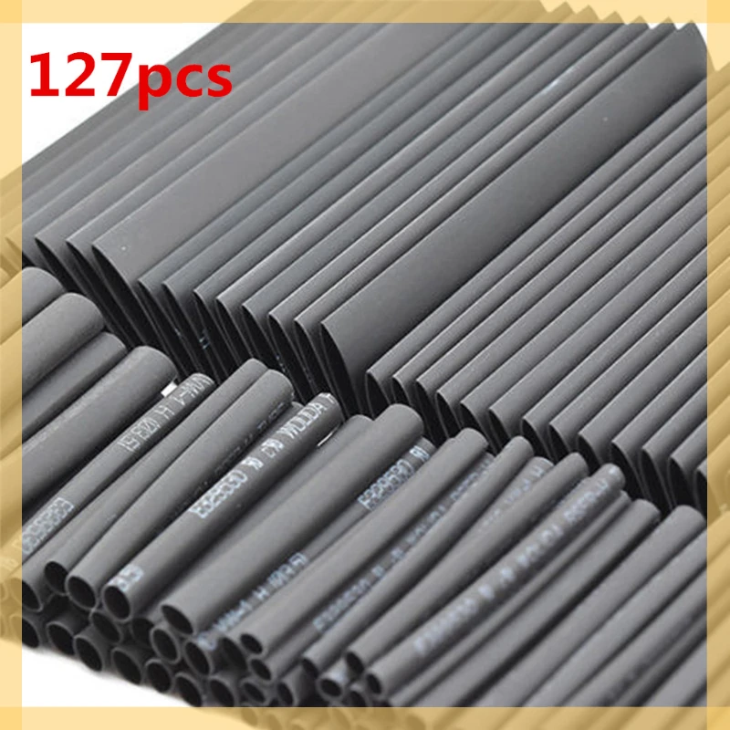 

NEW Pcs Heat Shrink Sleeving Tube Tube Assortment Kit Electrical Connection Electrical Wire Wrap Cable Waterproof Shrinkage 2:1