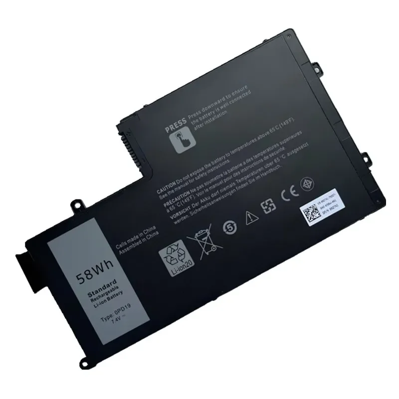 0PD19 OPD19 7 4 V 58Wh Аккумулятор для ноутбука DELL Inspiron 14 3450 3550 5448 5545 5547 5445 15 14-5447 15-5547 TRHFF 58DP4