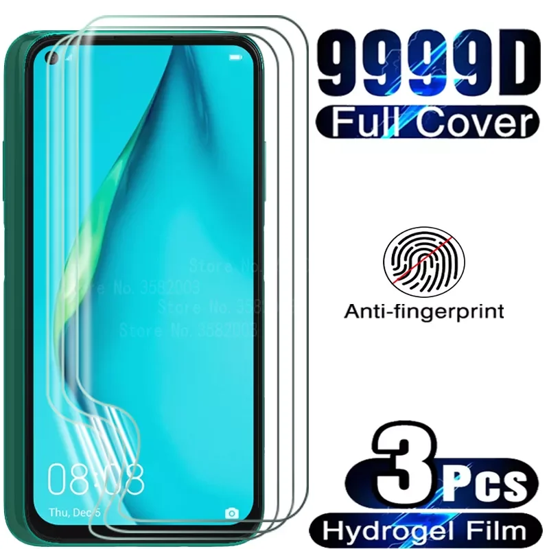 

3pcs Hydrogel Film Screen Protector For Huawei p40 lite e p30 p40pro + p 30 40 lite 40lite 40pro p20 light not glass films