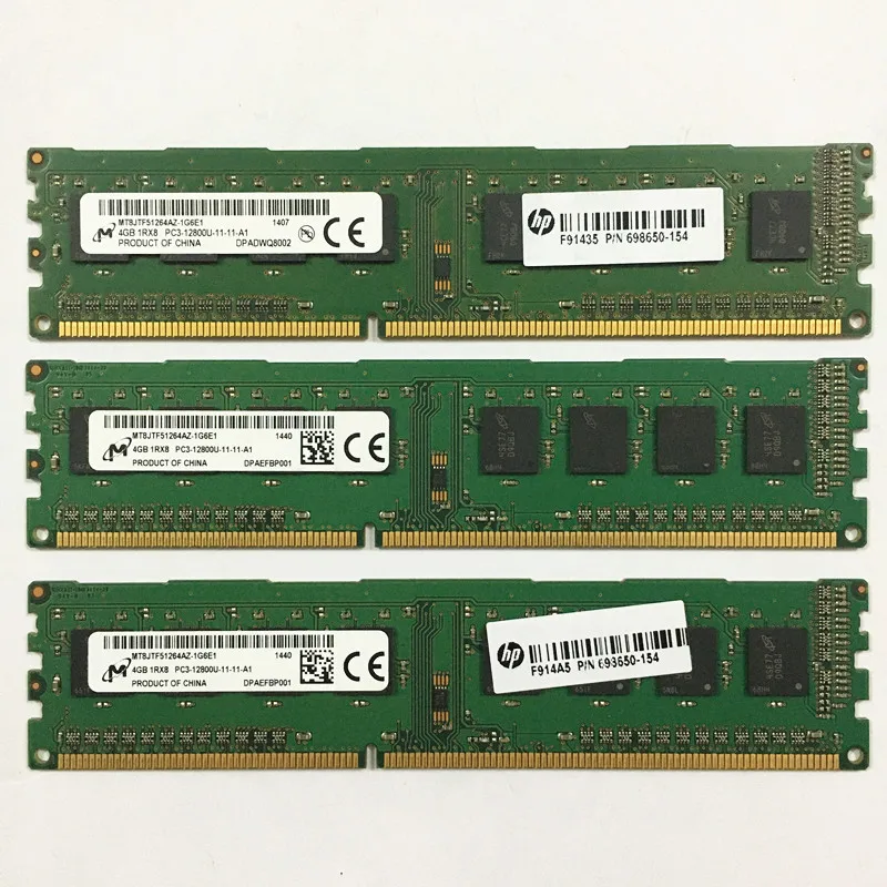 Micron ddr3 DUDIMM 4gb 1600mhz Память DDR3 4GB 1RX8 PC3-12800U-11 1 шт.