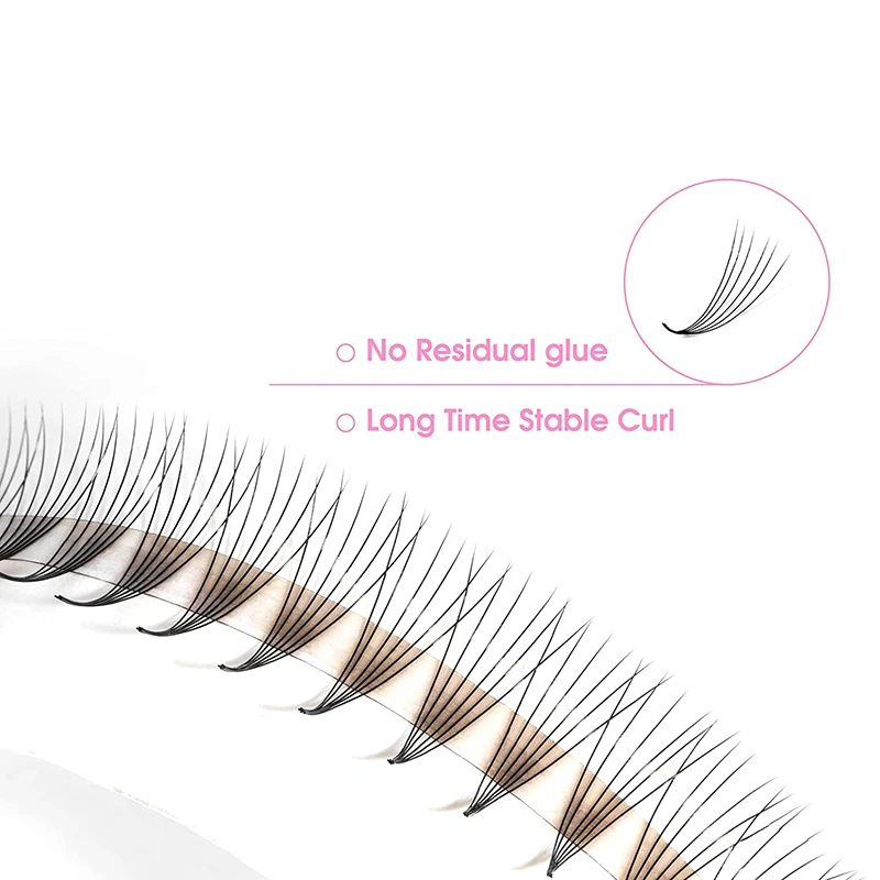 FAIRYTIS 2400 Fans Point Base Готовые веерные ресницы 5D 6D 8D 10D 12D 14D 16D Искусственная норка