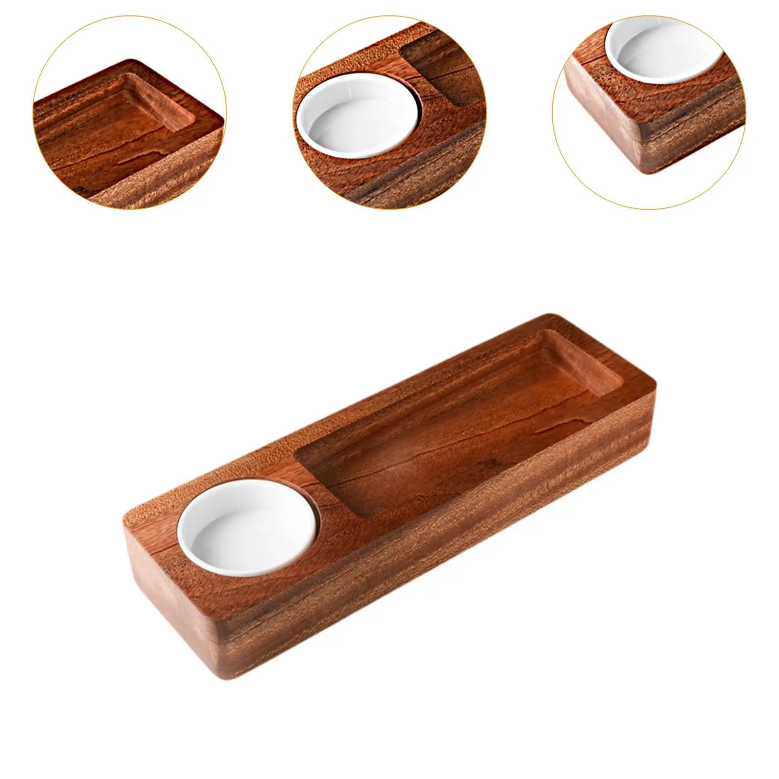 Деревянная сырная доска из акации