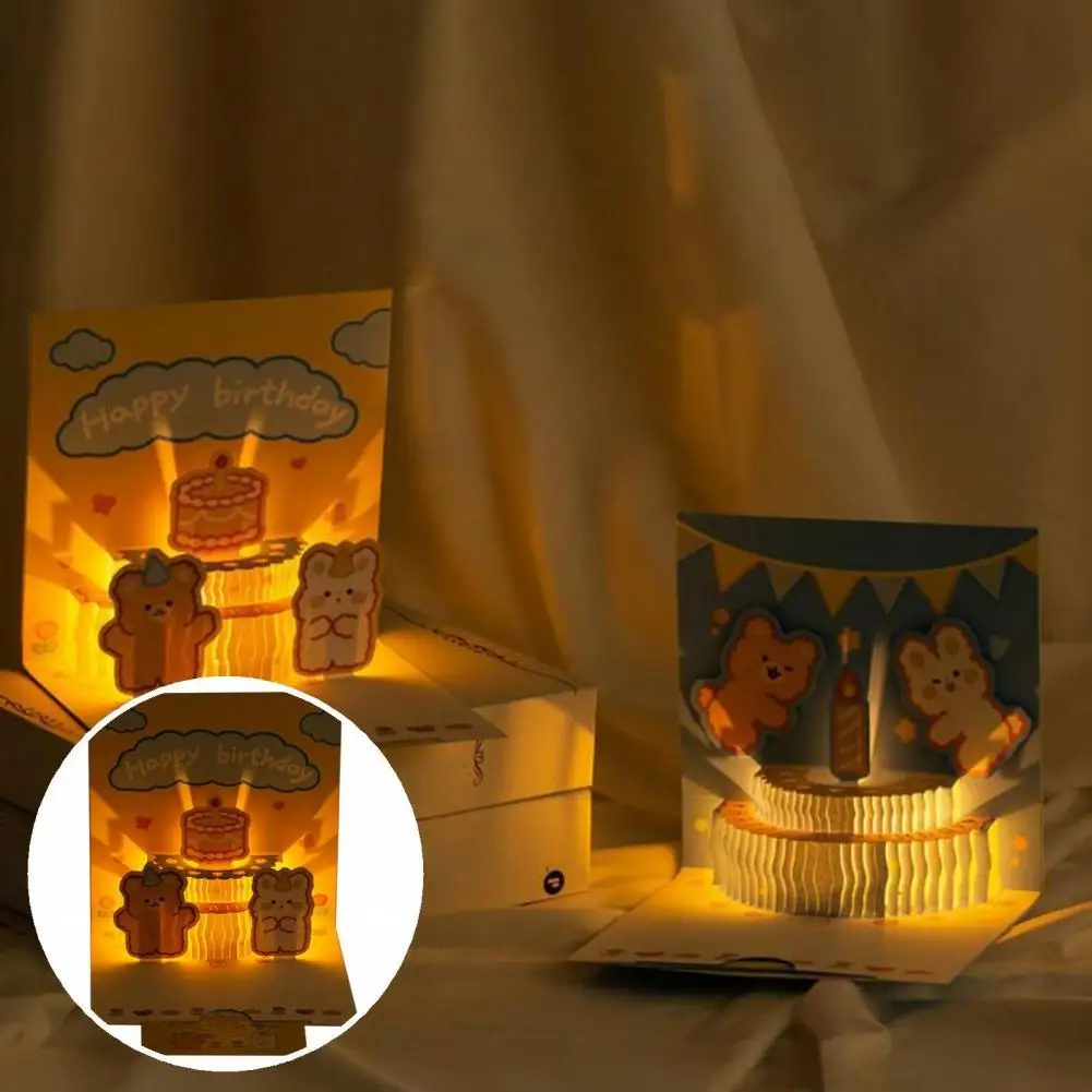 

Eye-catching Animal Pattern Attractive Premium Blessing Card for Festival