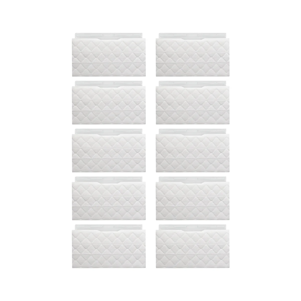 

Replacement Pads for VACMOP VM200 VM250 VM252 Mop Pads Refills, Disposable , 10 Pack