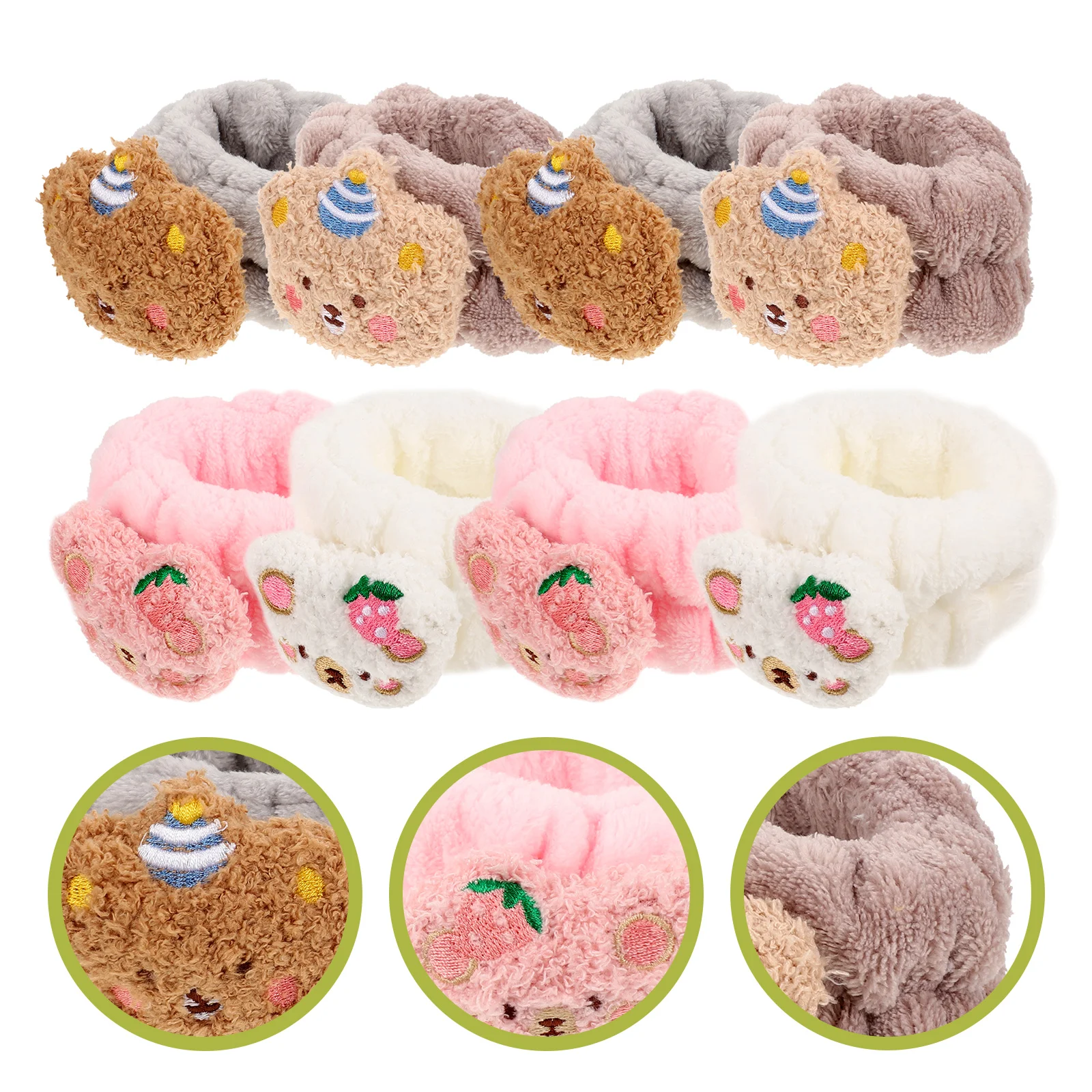 

8 шт., удобные многоразовые браслеты для лица