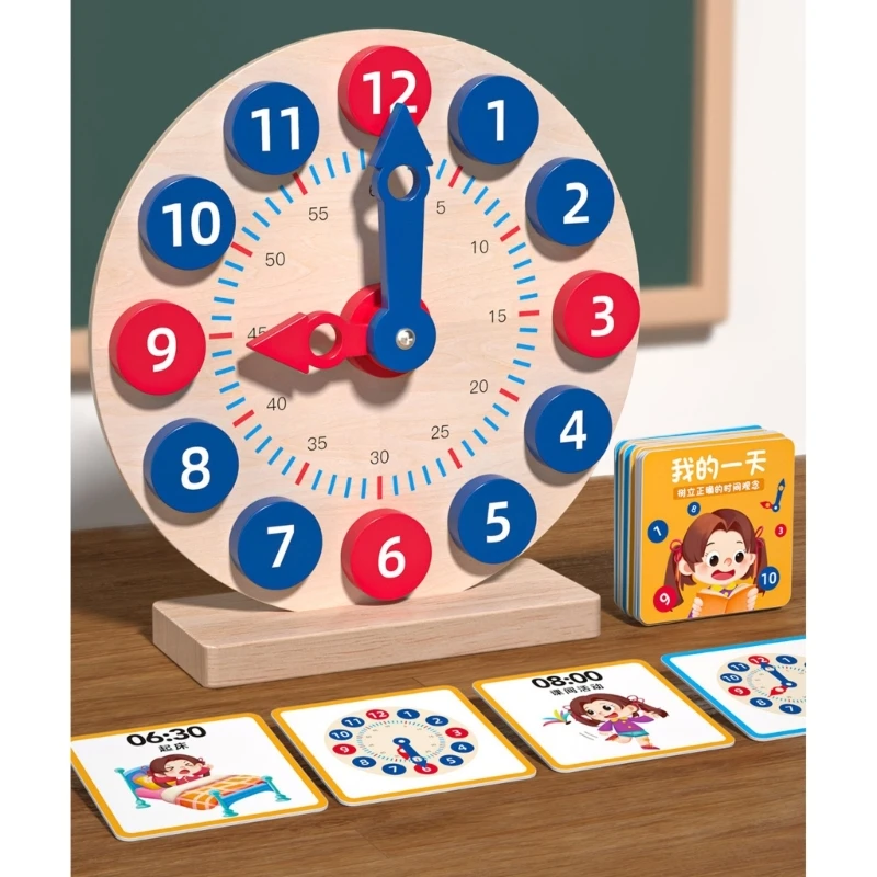

Детские часы для обучения времени, аналоговые и цифровые часы для обучения времени, реквизит для школьных классов