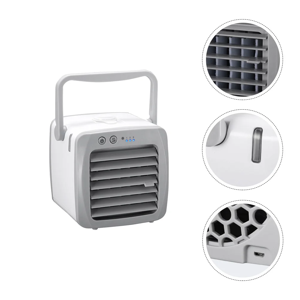 

1Pc Office Desktop USB Air Conditioner Mini Air Cooler Air Conditioning Fan