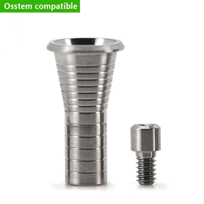 Фото Многофункциональный титановый базовый аббат Osstem CAD/CAM, класс 5, высокая точность восстановления имплантатов Ti-Base для стоматологических клиник и лабораторий №5