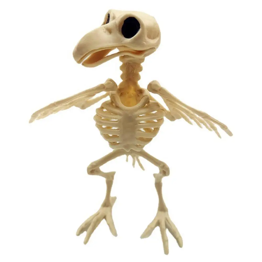 

Halloween Crow Skeleton Sculptures Ornaments Halloween Party Gardens Porches Horror Atmosphere Decorations Props Figurines