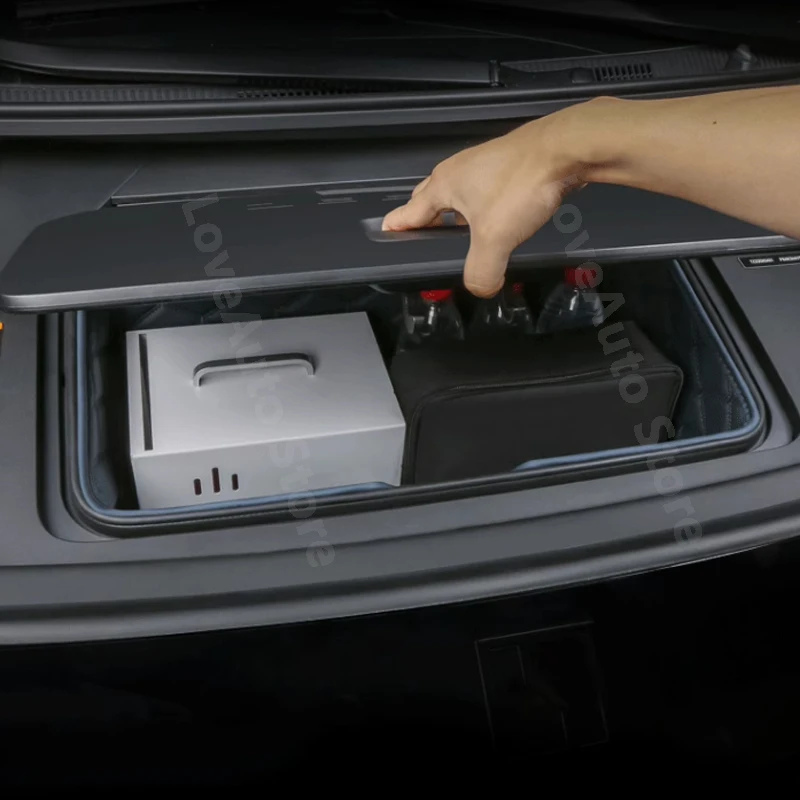 Для ZEEKR 009 2023 2024 автомобильный передний коврик для багажника подкладка груза