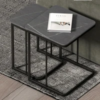 side cabinet stone plate italian minimalist modern corner table nordic small coffee table eight immortal table creative