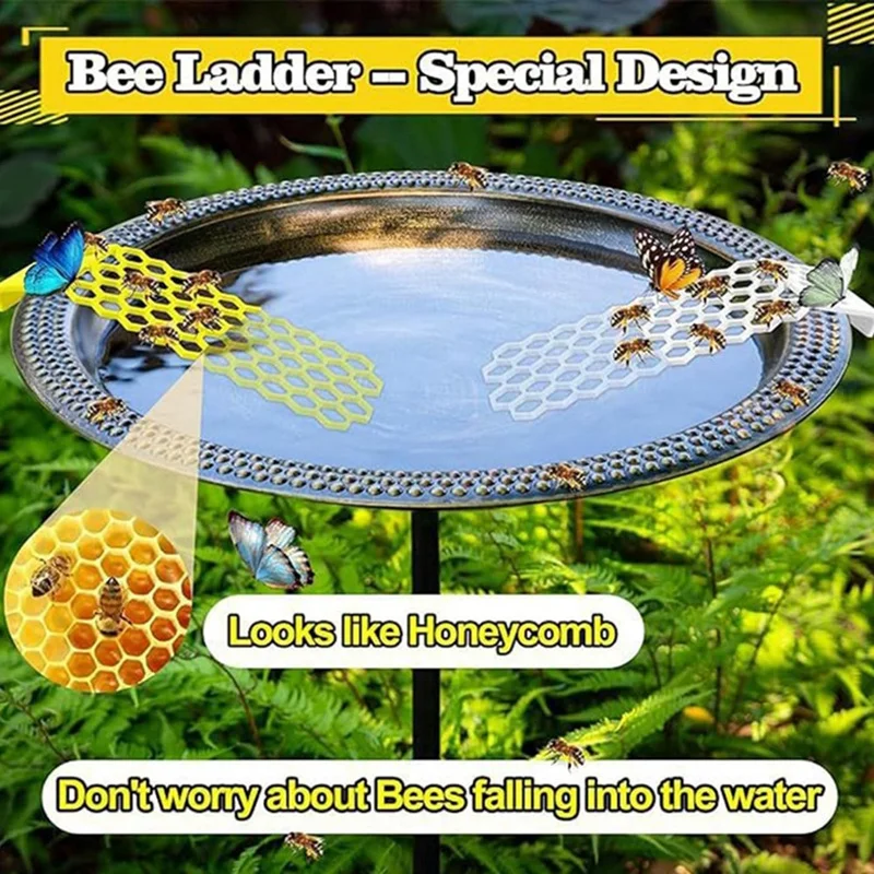 Плавающая лестница для пчелиных лестниц ванной регулируемый Плавающий сад на