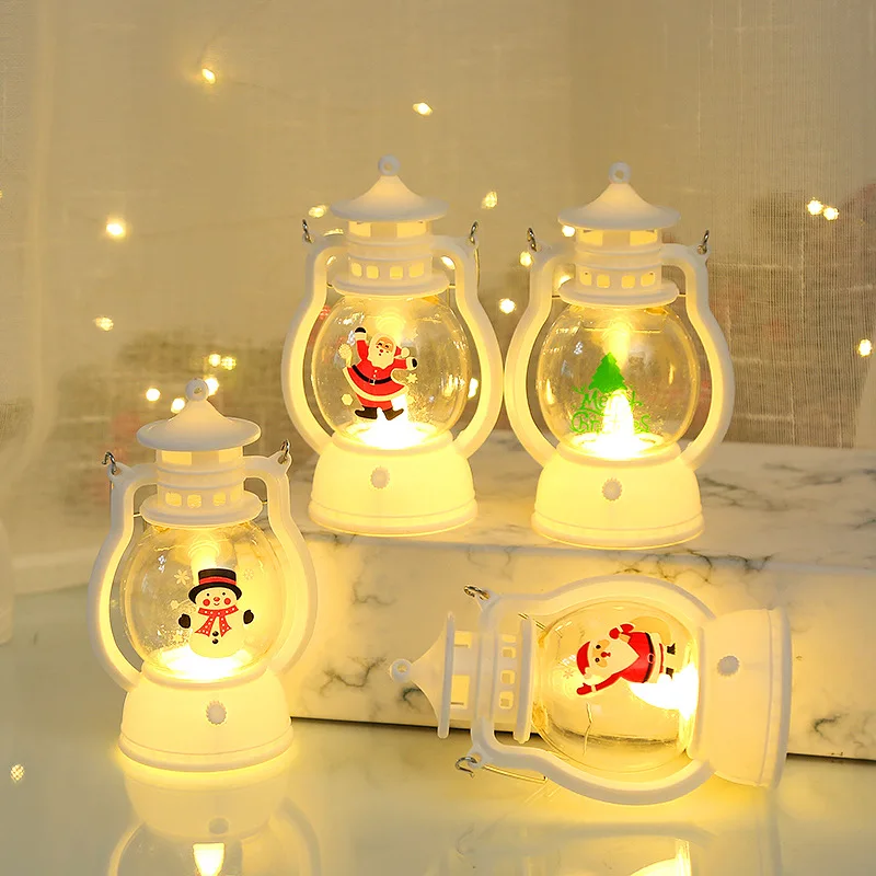 

Christmas decorations cake baking led children's portable lanterns night lights window decorations Simple, generous and beautifu