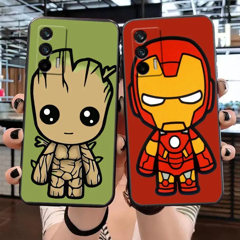 

Funda Case For Realme GT 2 Pro Master Neo2 50 50I 50A 5G C35 C33 C31 C30 C30S C21 C21Y C20 C15 C12 Case Marvel Groot Spiderman