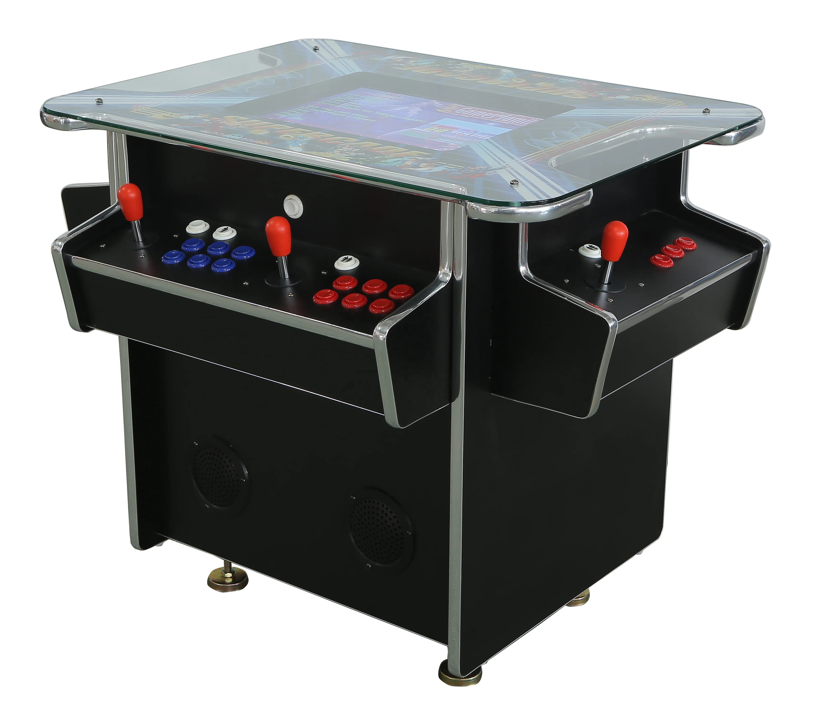 

26" LCD screen retro arcade cocktail table game for 4 players with 1162 games