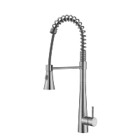 luxury stainless steel sink tall high wash mixer pull out taps kitchen faucets