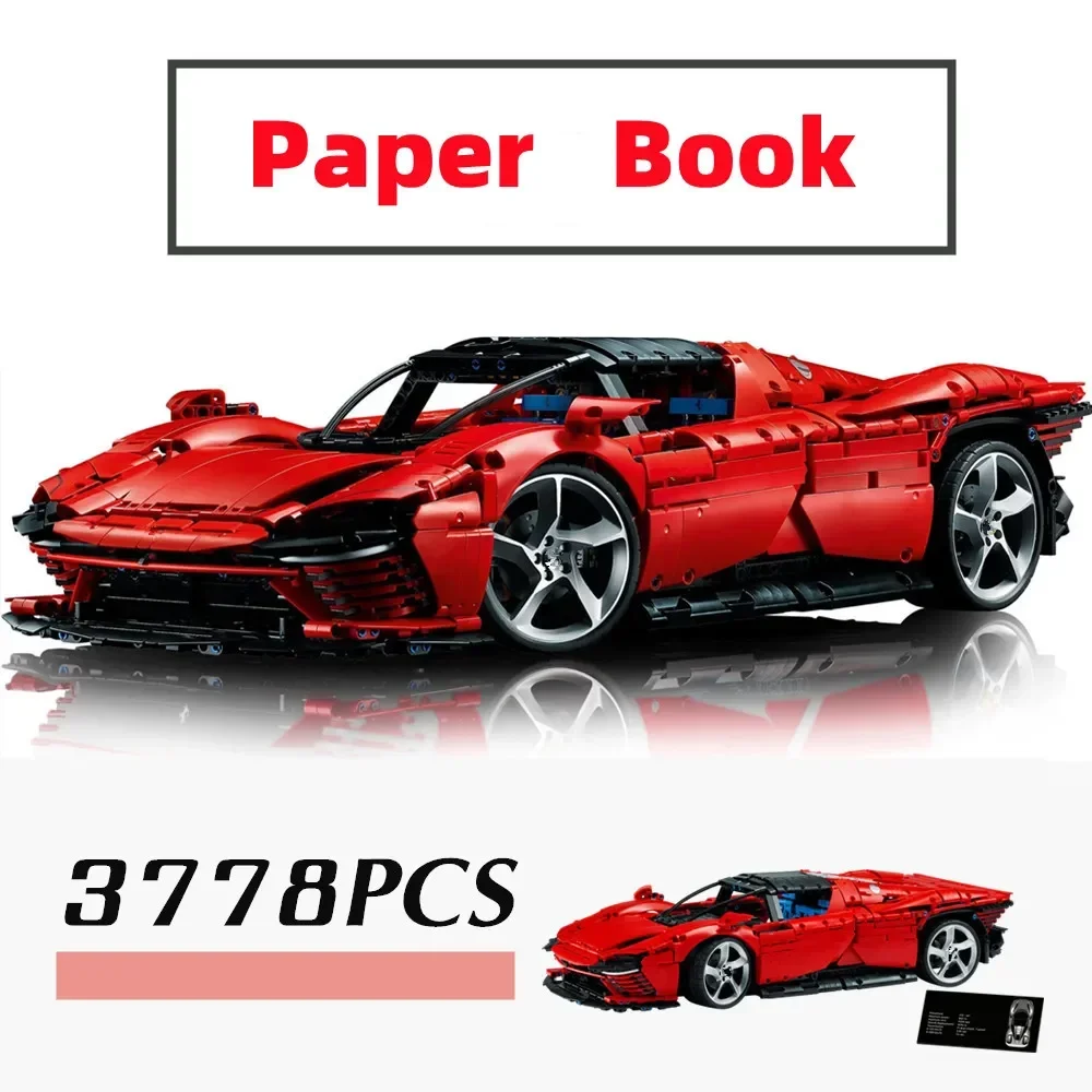 НОВЫЕ технические совместимые 42143 Daytona SP3 суперкар строительные блоки модель