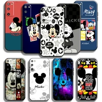 cute mickey minnie mouse for samsung galaxy s22 s21 s20 s10 10e s9 s8 plus s22 s21 s20 ultra fe 5g phone case carcasa coque
