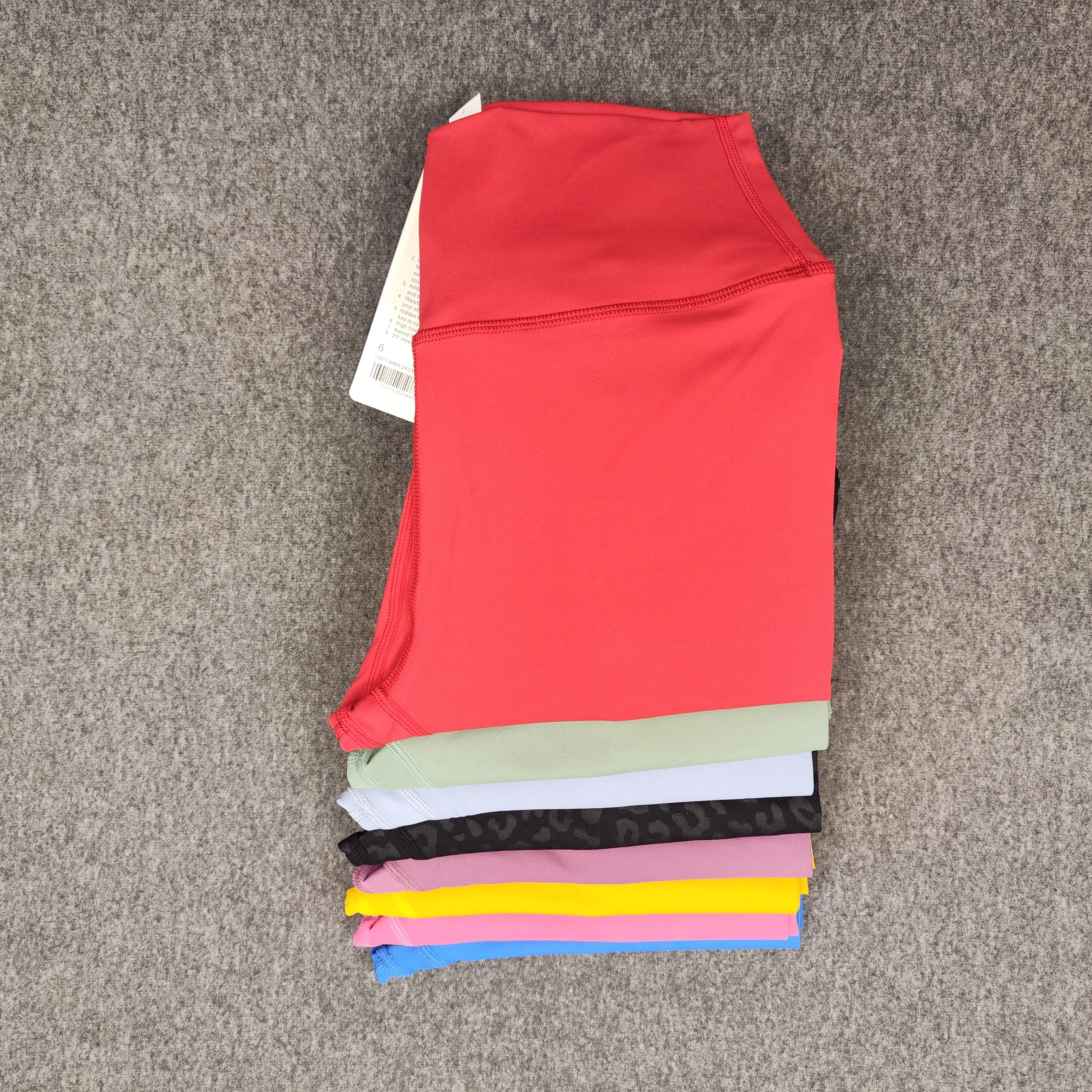 Luluwomen's Pants Yoga Gym High Waist Leggings Outdoor Jogging Fitness Sport 25