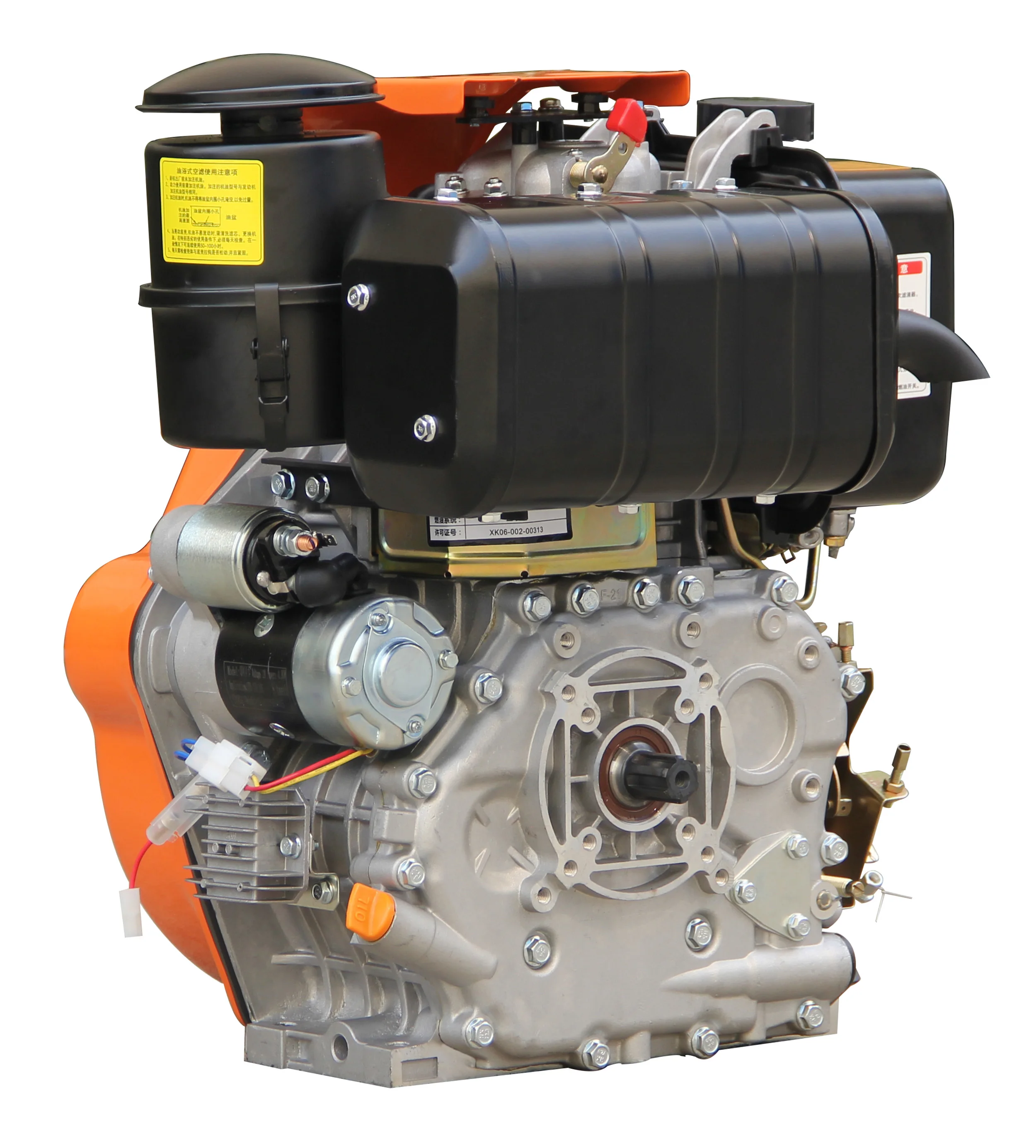 JAVarns 12h·p die-sel двигатель для сельскохозяйственного роторного культиватора